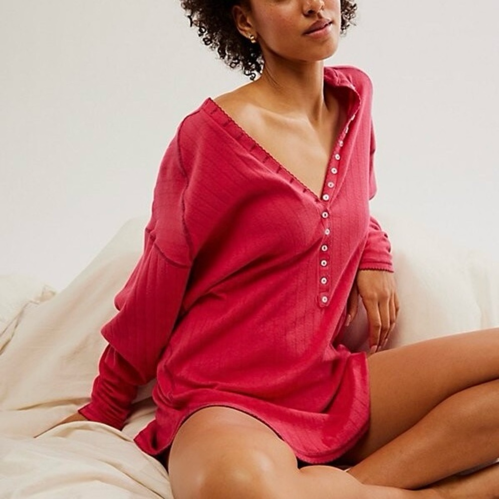 Free People Coffee Chat Pullover , SZ small